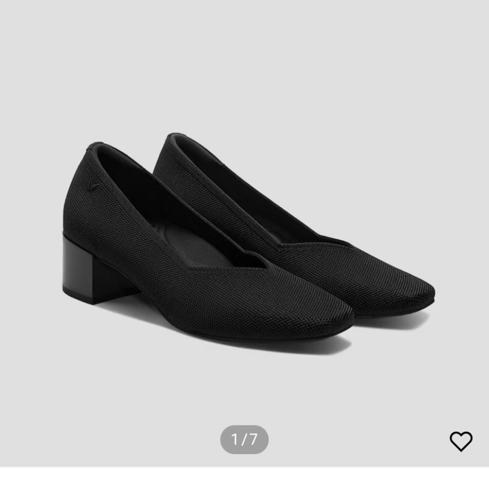 Vivaia Square-Toe Stress Free Chunky Heels (Megan)